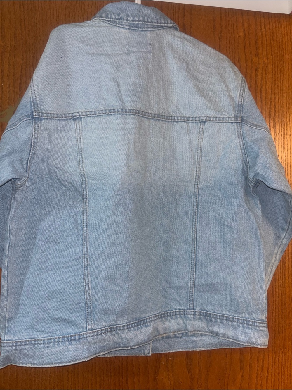 Universal Thread Light Wash Blue Denim Jacket - Picture 4 of 4